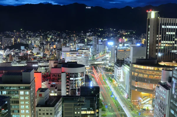 Kobe japan skyline — Stockfoto
