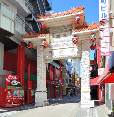 Chinatown Kobe clipart