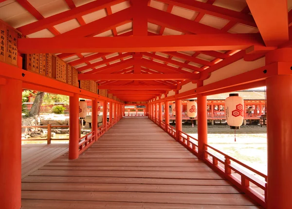 Santuário de Itsukushima — Fotografia de Stock
