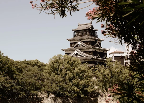 Zamek Hiroshima — Zdjęcie stockowe