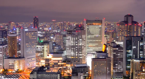 Paesaggio urbano di Osaka — Foto Stock