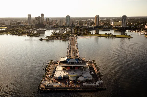 São Petersburgo Vista aérea — Fotografia de Stock