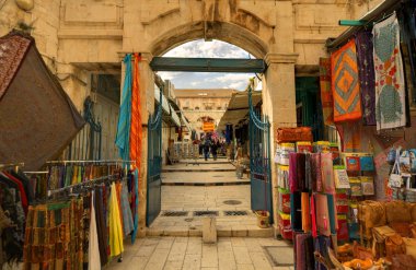 Jerusalem Alleyway clipart