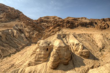 Dead Sea Scroll Caves clipart