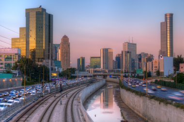 Tel Aviv Skyline clipart