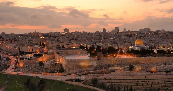 Skyline von Jerusalem — Stockfoto