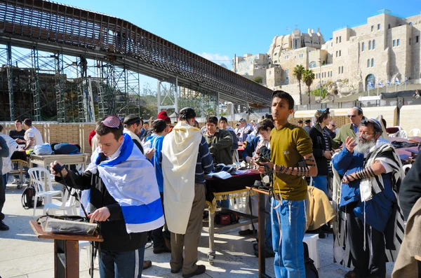Ebrei in preghiera — Foto Stock