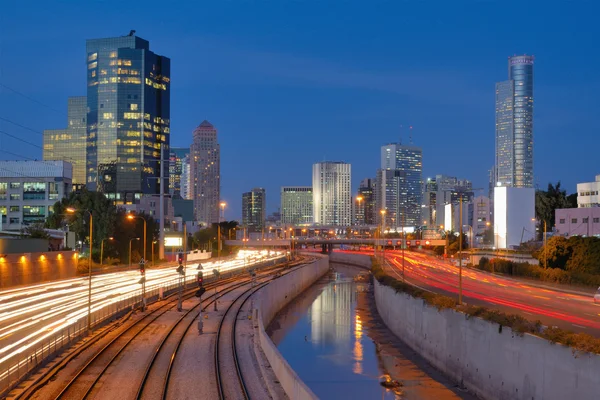 Tel Aviv Skyline — Stock Fotó