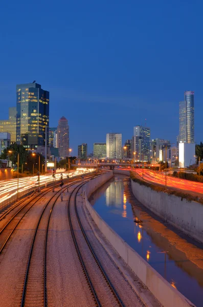 Tfn Aviv Skyline — Stockfoto
