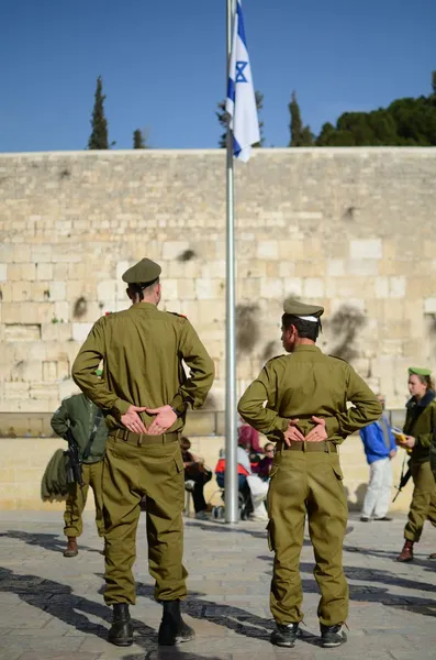 Soldados israelitas — Fotografia de Stock