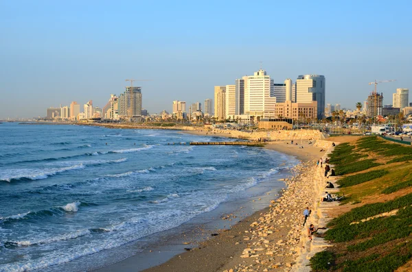 Tel Aviv Fronte Spiaggia — Foto Stock