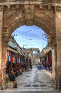 Jerusalem Christian Quarter clipart