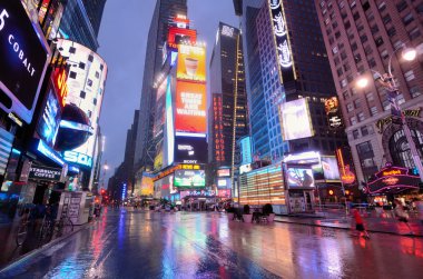 Times Square Manhattan clipart