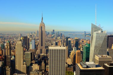 Landmarks in New York City clipart