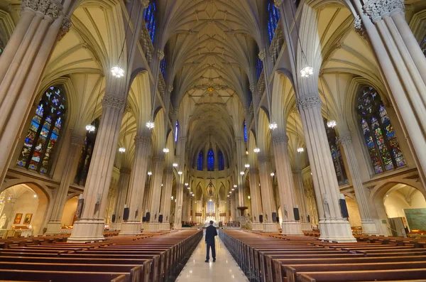 Catedral de San Patricio Nueva York — Foto de Stock