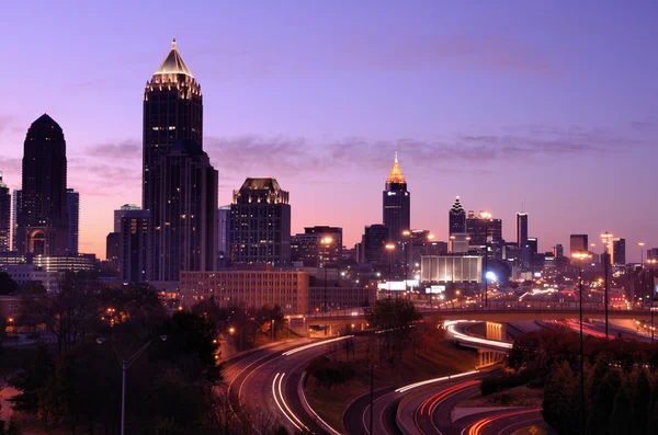 Skyline von Atlanta — Stockfoto