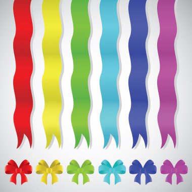 Bows And Ribbons Set clipart