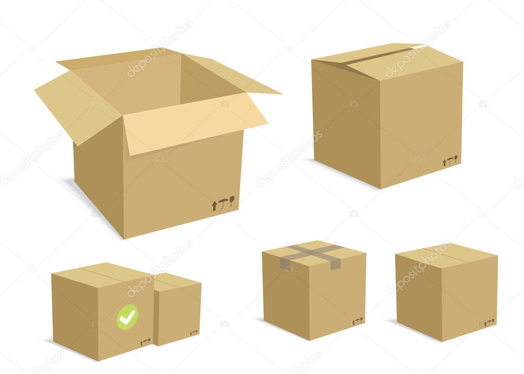 Carton Boxes Set