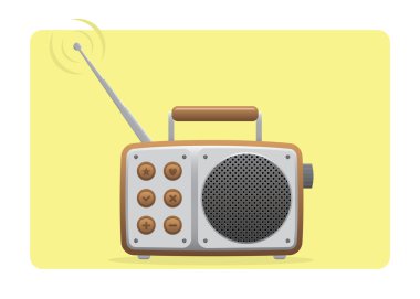 eski radyo alıcı seti