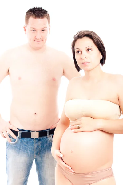 Piękne ciąży — Zdjęcie stockowe
