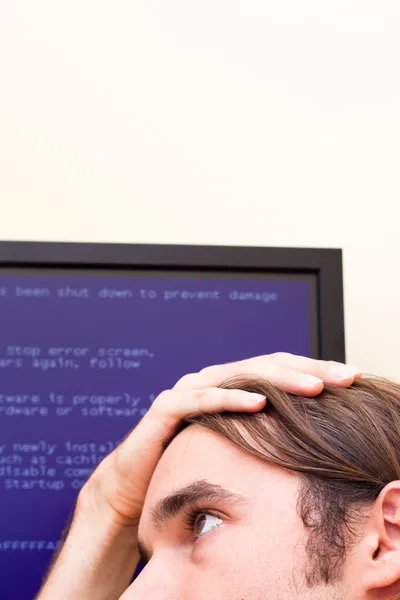 Computer error concept — Stock Photo, Image