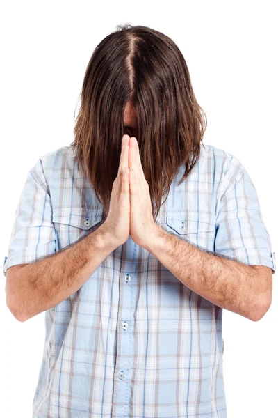 Ember imádkozik — Stock Fotó