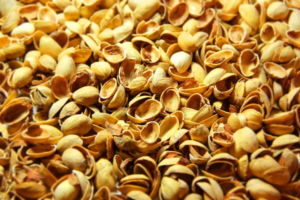 Primo piano dei gusci di pistacchio — Foto Stock