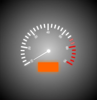 Tachometer gauges clipart