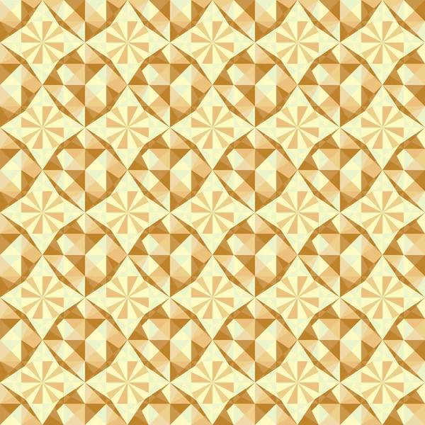 stock vector Vector seamless beige geometric pattern