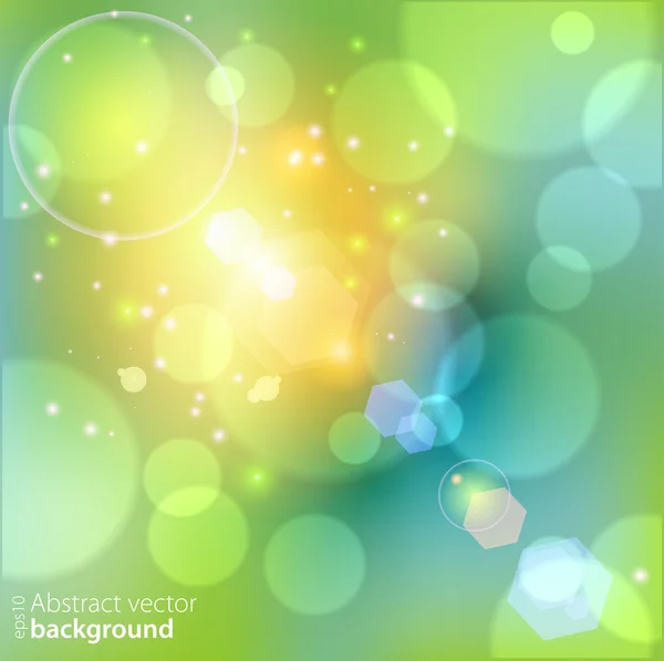 Abstrakta ljus grön vektor bakgrund. — Stock vektor