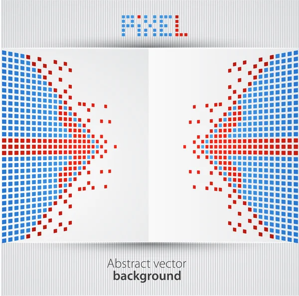 Pixelkunst. Vektorhintergrund — Stockvektor