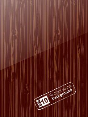 Vertical Wooden texture. Vector clipart