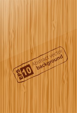 Vertical Wooden texture. Vector clipart