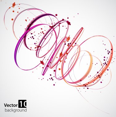 Abstract Background. Vector clipart