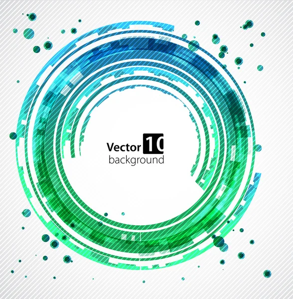 Abstract green background. Vector — Stock Vector