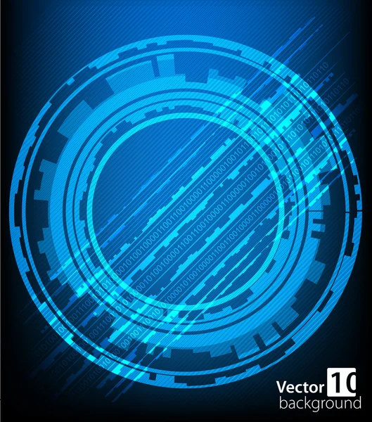 Abstraktní technické zázemí. vektor — Stockový vektor