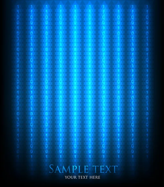 Abstrakt Mörkblå bakgrund. vektor — Stock vektor