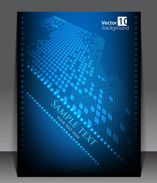 Abstract pixel background. Vector — Stock Vector