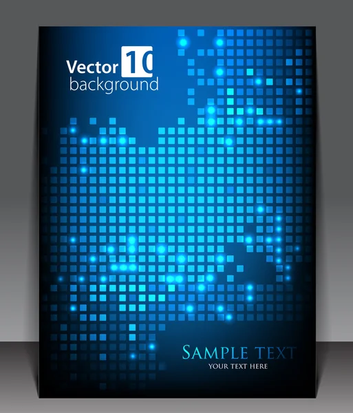 Abstraktní pozadí pixelů. vektor — Stockový vektor