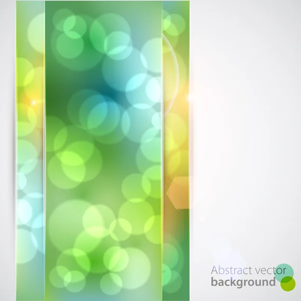 Abstracte licht groene vector achtergrond. — Stockvector