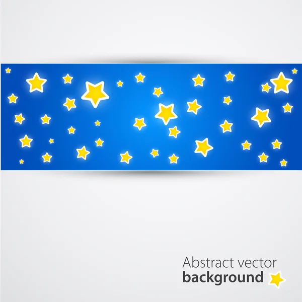 Abstract background with stars — Stock Vector