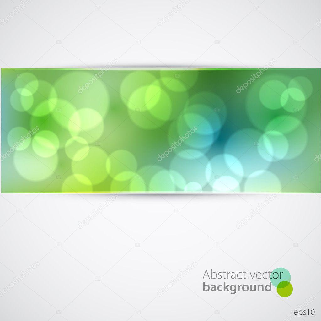 Abstract light green vector background.