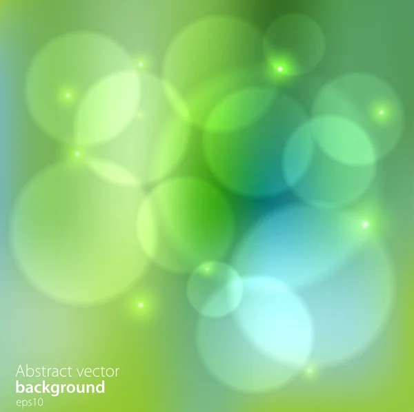 Abstrakte hellgrüne Vektorhintergrund. — Stockvektor