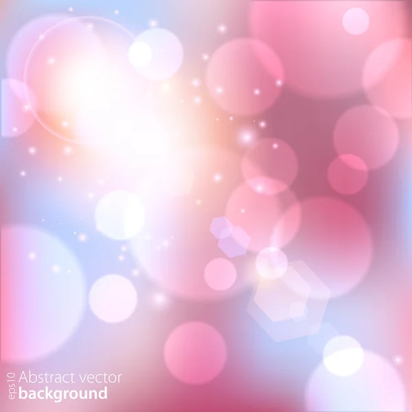 Abstracte licht roze vector achtergrond. — Stockvector