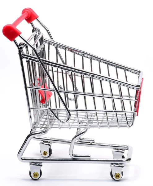 An empty shopping trolley — Stock Photo, Image