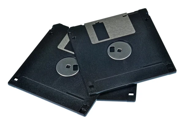 Een stapel van 3.5 floppy disks — Stockfoto