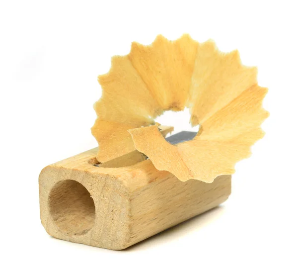 Drewniane temperówka — Zdjęcie stockowe