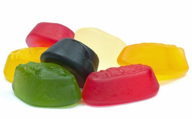 A pile of wine gums clipart