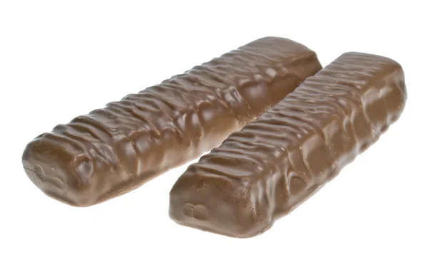Two chocolate bar fingers — Stock Photo, Image