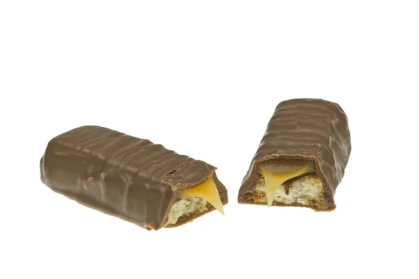 Uma barra de chocolate — Fotografia de Stock